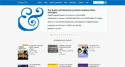 Desktop Screenshot of caslonpublishing.com